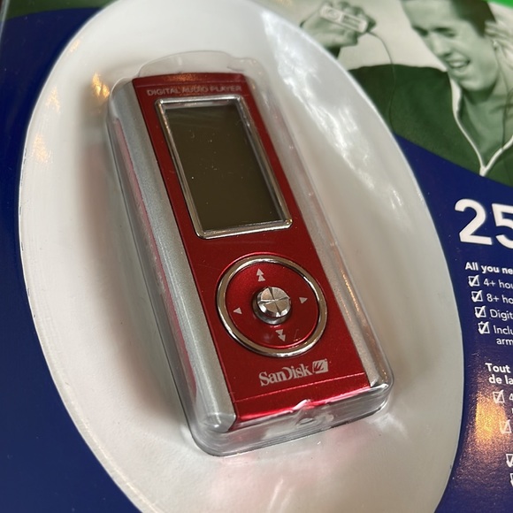 NEVER OPENED SANDISK DIGITAL AUDIO PLAYER - 256 MB - Picture 2 of 12